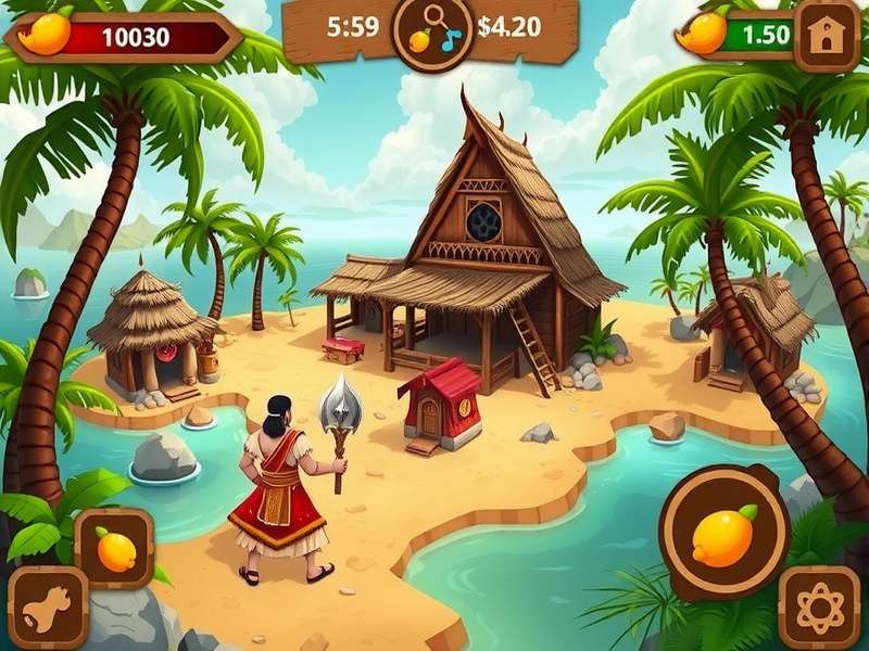Nutmeg Mystery Island Game Screenshot
